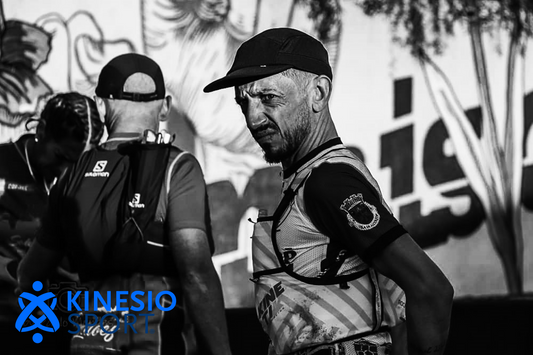 “A fita elástica da KinesioSport foi essencial na recuperação da minha lesão e agora faz parte do meu dia-a-dia!”, destaca Mário Santos atleta de Trail Running português